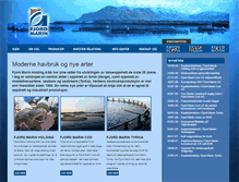 Tablet Screenshot of fjord-marin.no
